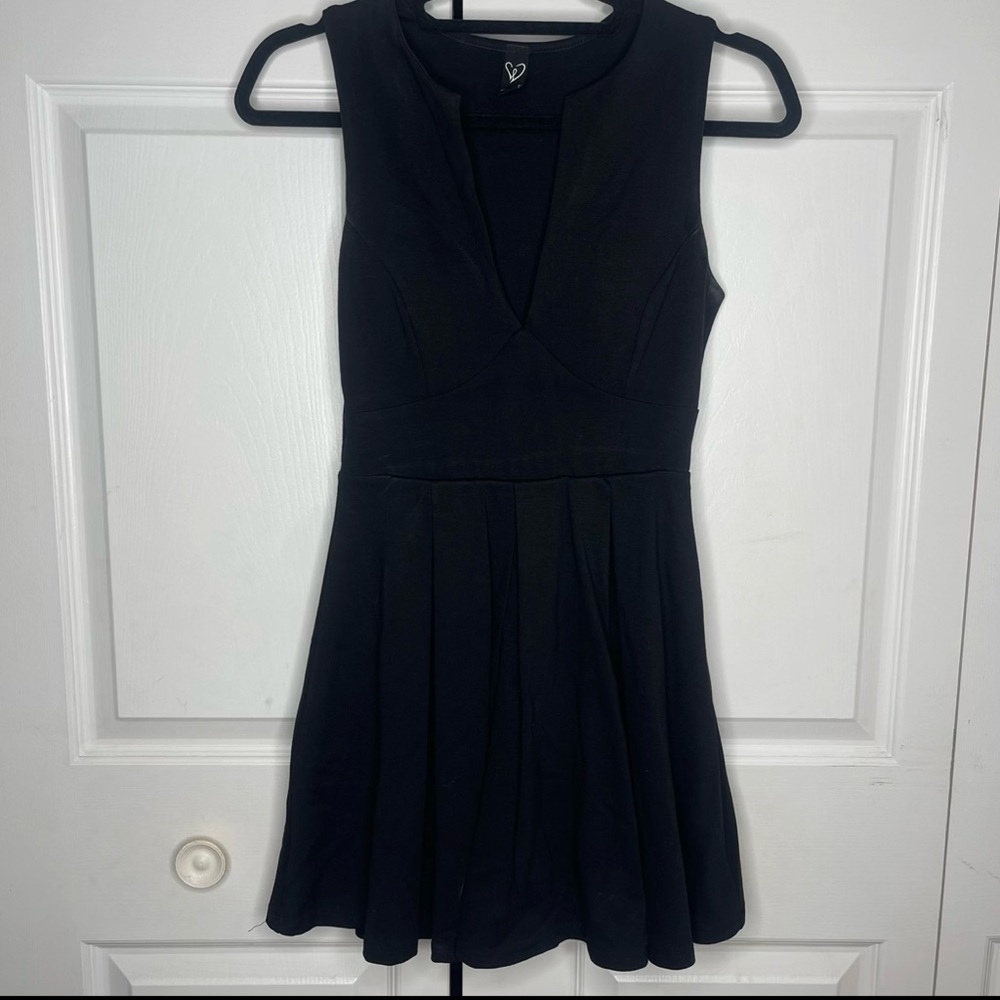 Black Dressy Skater Dress